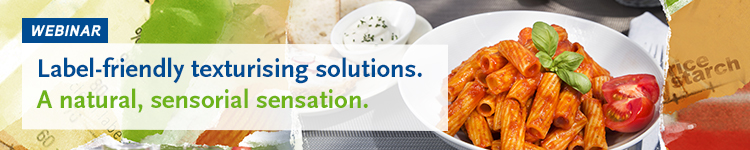 Label-friendly texturising solutions. A natural, sensorial experience.